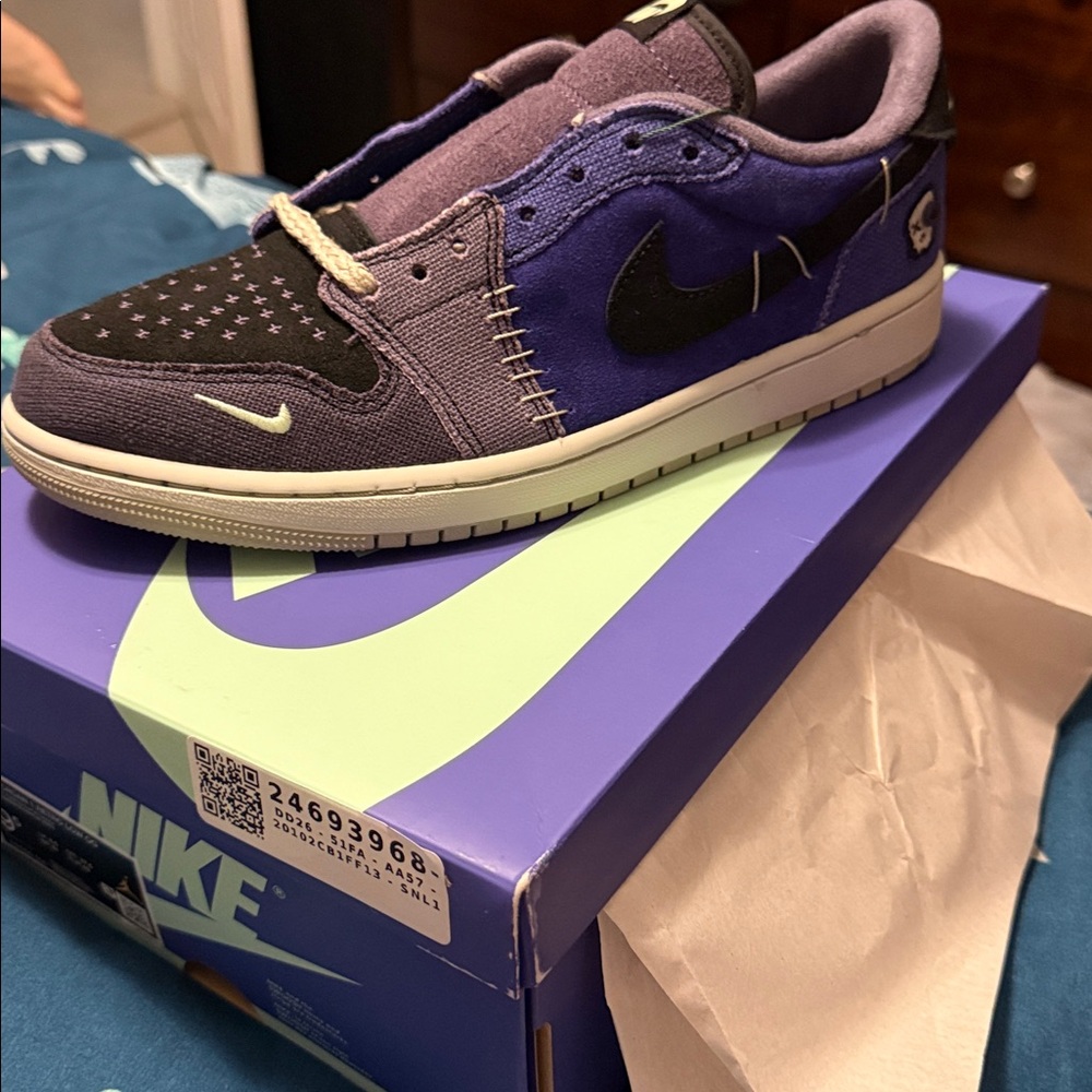 Nike Jordan 1 Retro Low OG Zion Williamson Voodoo Alternate